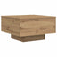 Sofabord Artisan Egetræ 55 x 55 x 31 cm Konstrueret træ