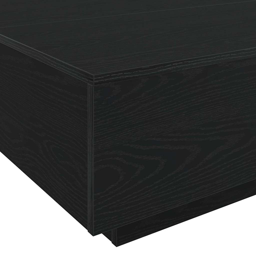Sofabord Sort eg 80 x 80 x 31 cm Konstrueret træ