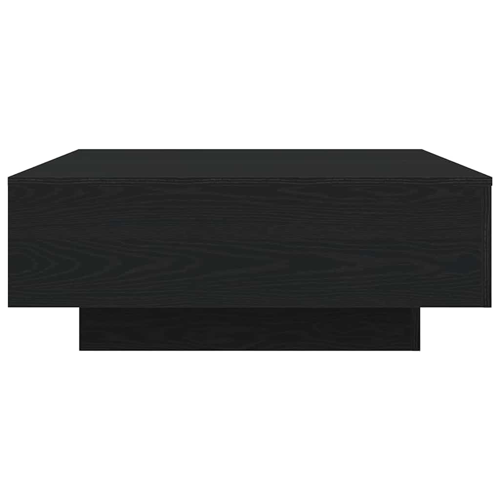 Sofabord Sort eg 80 x 80 x 31 cm Konstrueret træ
