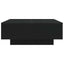 Sofabord Sort eg 80 x 80 x 31 cm Konstrueret træ