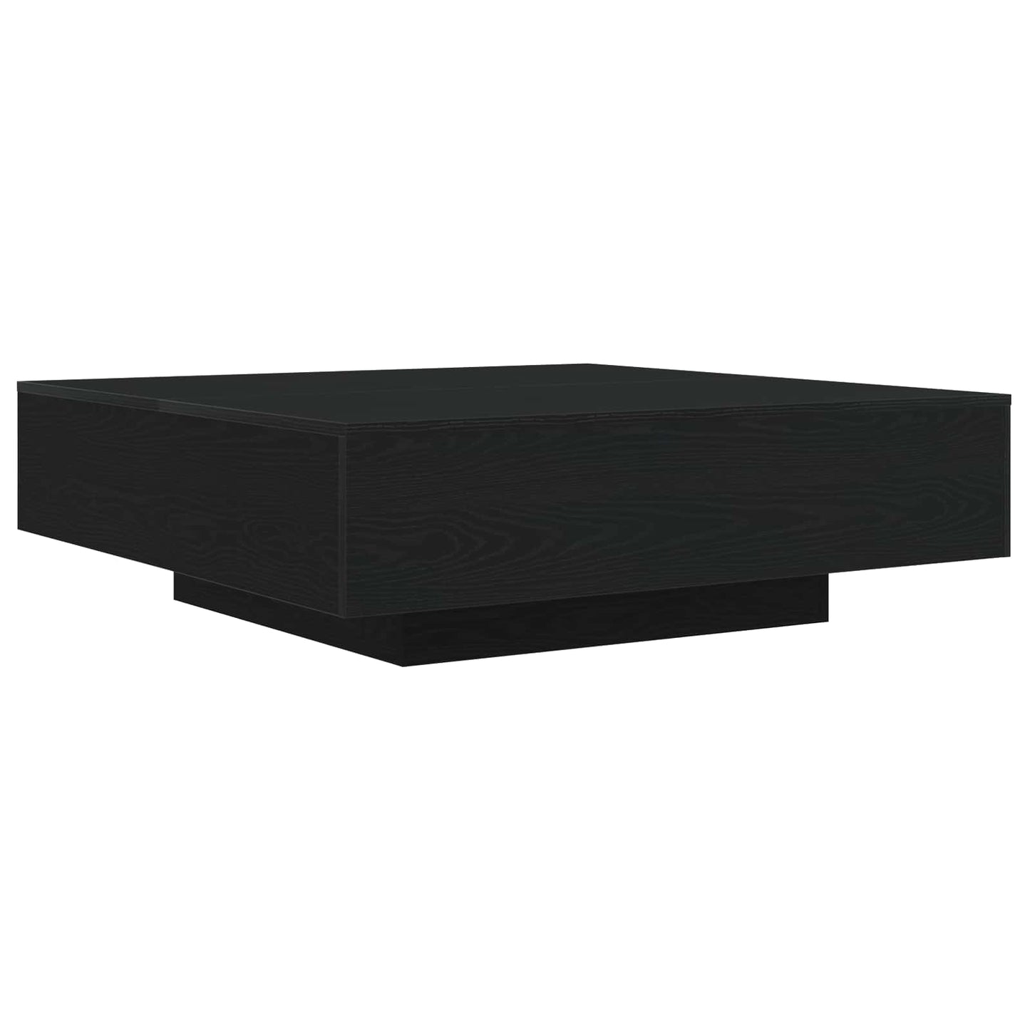 Sofabord Sort eg 100 x 100 x 31 cm Konstrueret træ