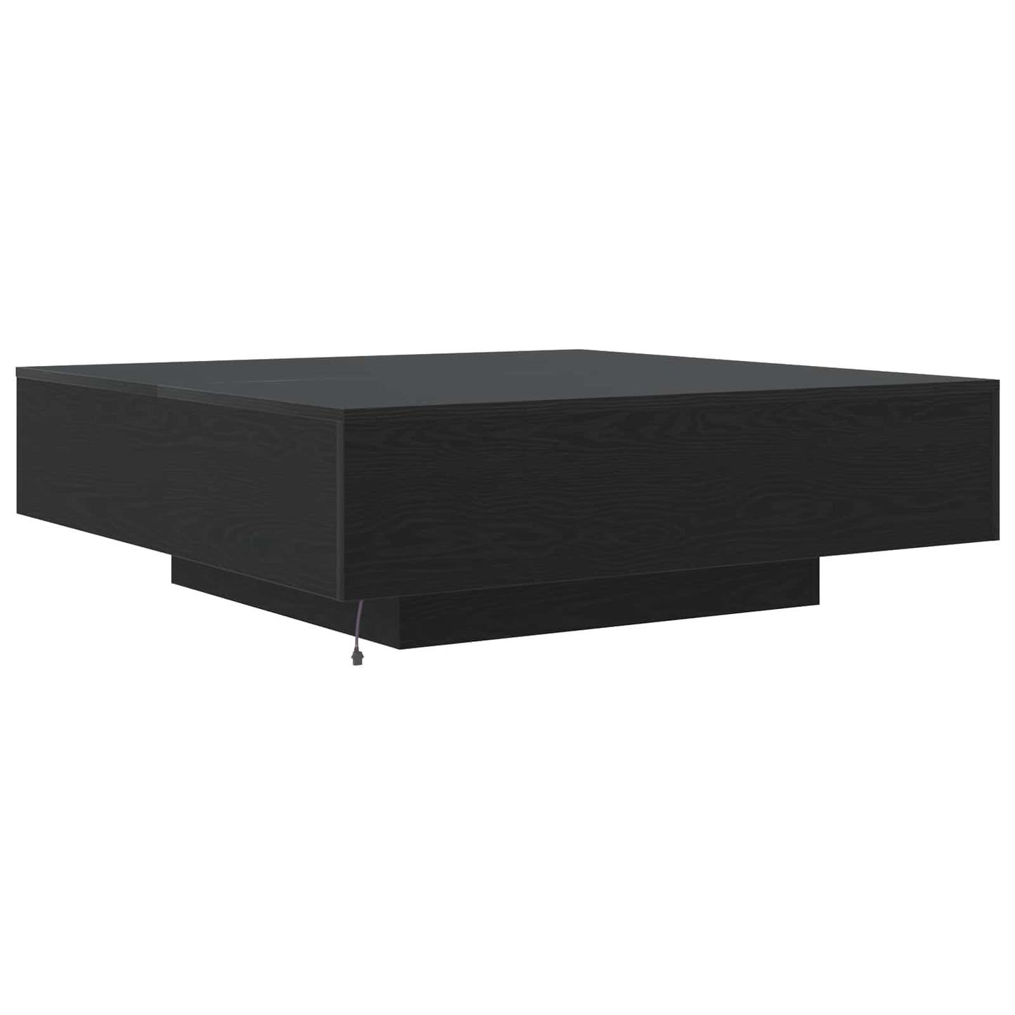 Sofabord Sort eg 100 x 100 x 31 cm Konstrueret træ