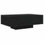 Sofabord Sort eg 85 x 55 x 31 cm Konstrueret træ