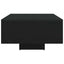 Sofabord Sort eg 85 x 55 x 31 cm Konstrueret træ