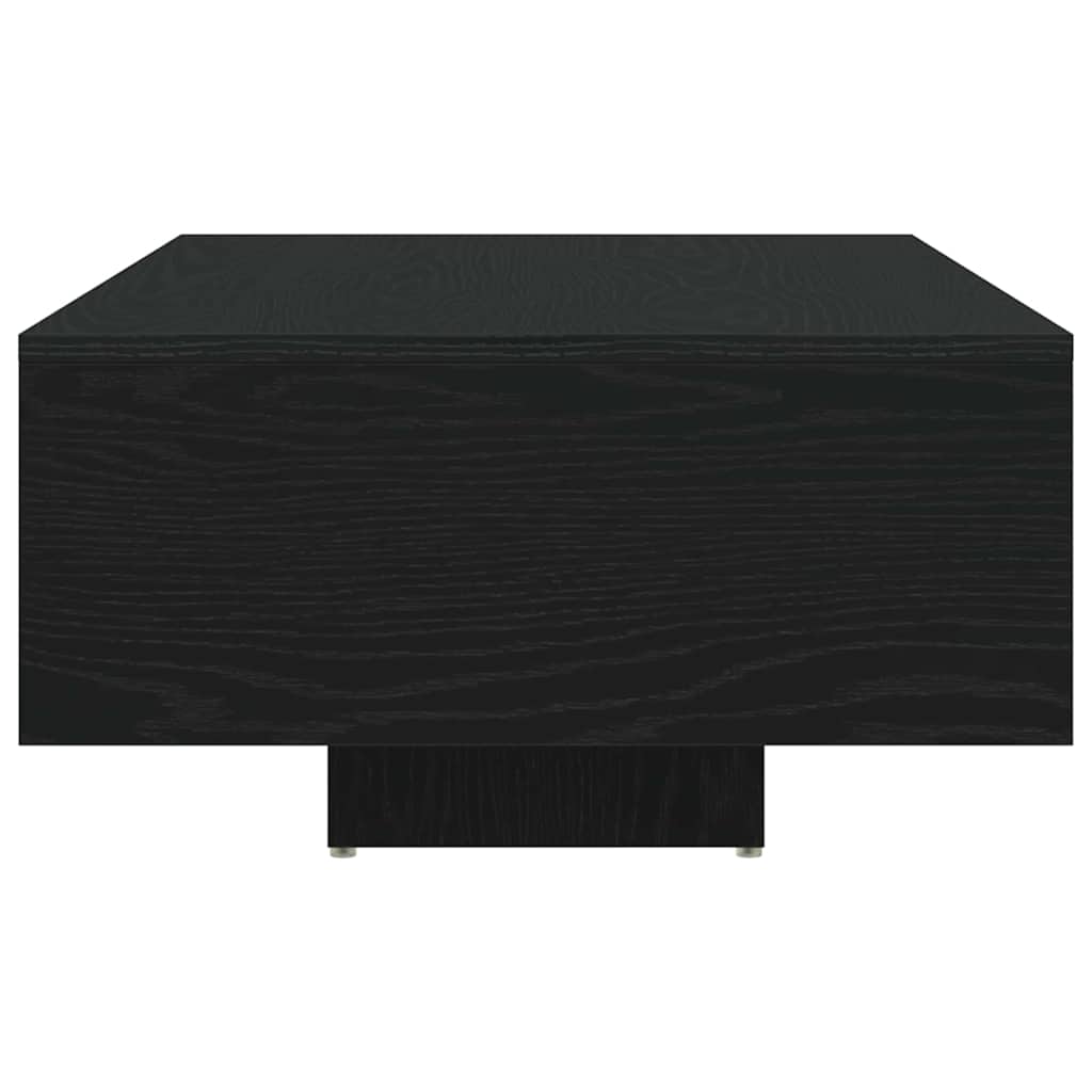 Sofabord Sort eg 85 x 55 x 31 cm Konstrueret træ