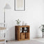 LED Sideboard Brun 60,5 x 37 x 67 cm Konstrueret træ