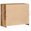 LED Sideboard Brun 81 x 37 x 66,5 cm Konstrueret træ