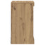 LED Sideboard Artisan Egetræ 41 x 37 x 67 cm Konstrueret træ