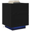 Natskab 2 pcs Sort eg 45 x 40 x 55 cm Konstrueret træ