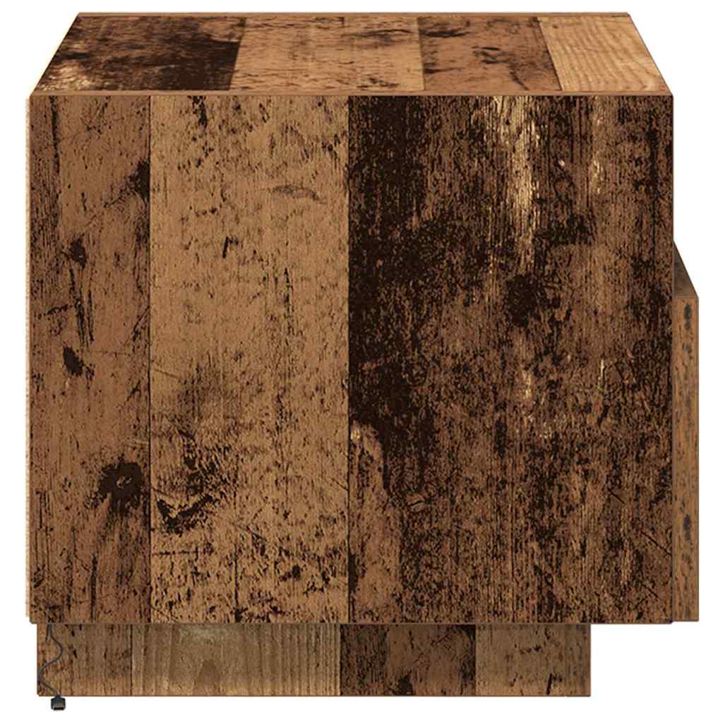 Natskab 2 pcs Gammelt træ 40 x 39 x 37 cm Konstrueret træ