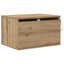 Vægmonteret natbord 2 pcs Artisan Egetræ 50 x 36 x 30 cm