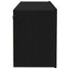 TV-møbelsæt 100 x 30 x 41 cm Sort eg Konstrueret træ
