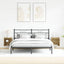 Flydende hylde med LED lys 2 stk. Brun 40 x 28,5 x 40 cm