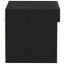 TV-møbelsæt 2 pcs Sort eg 40 x 30 x 30 cm Konstrueret træ