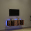TV vægskab 2 pcs Gammelt træ 100 x 35 x 31 cm Konstrueret træ