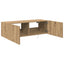 TV vægskab 100 x 35 x 31 cm Artisan Egetræ Konstrueret træ