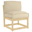 Pude Beige 50 x 40 x 12 cm Oxford stof