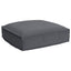 Pude Antracit 50 x 50 x 12 cm Oxford stof