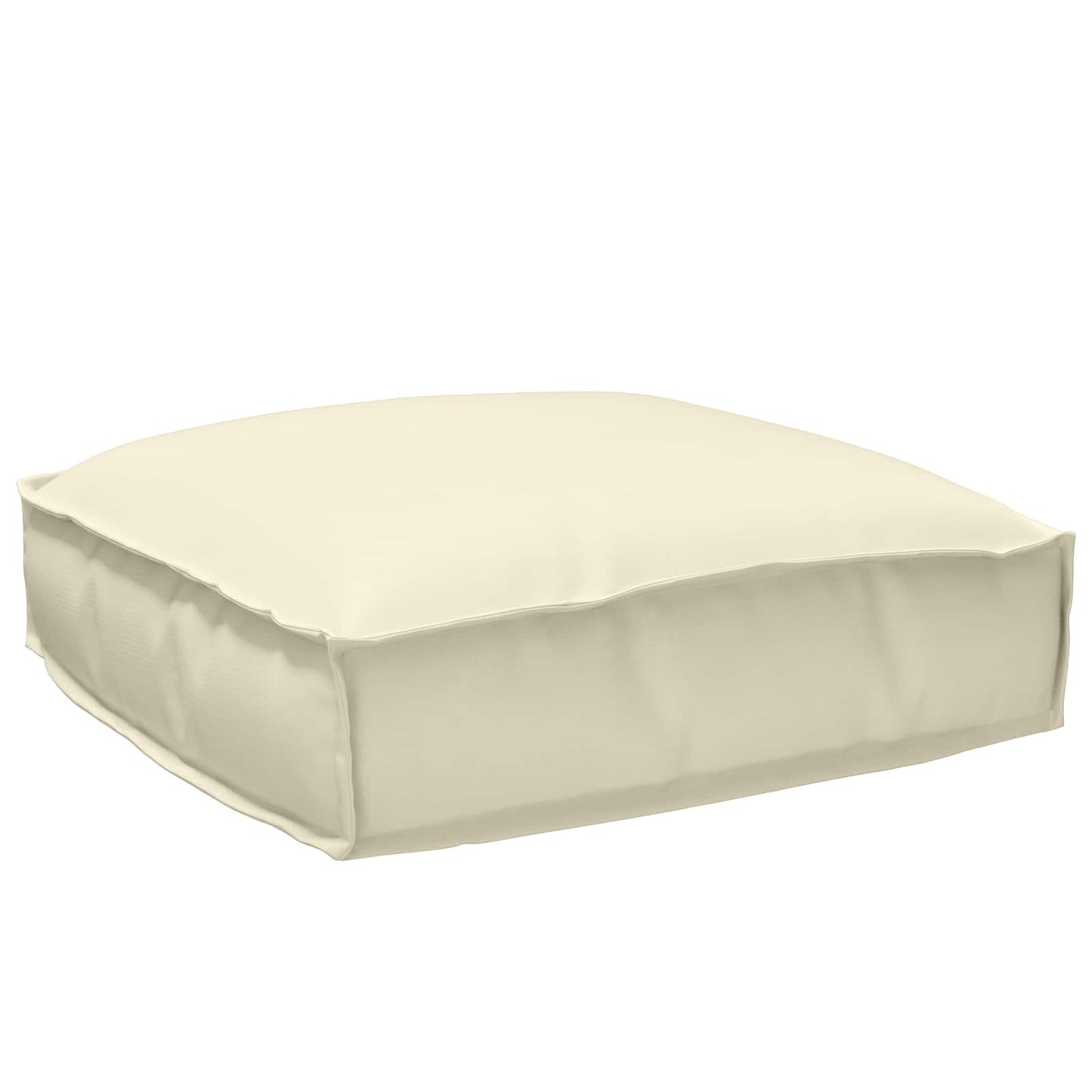 Pude Creme 50 x 50 x 12 cm Oxford stof