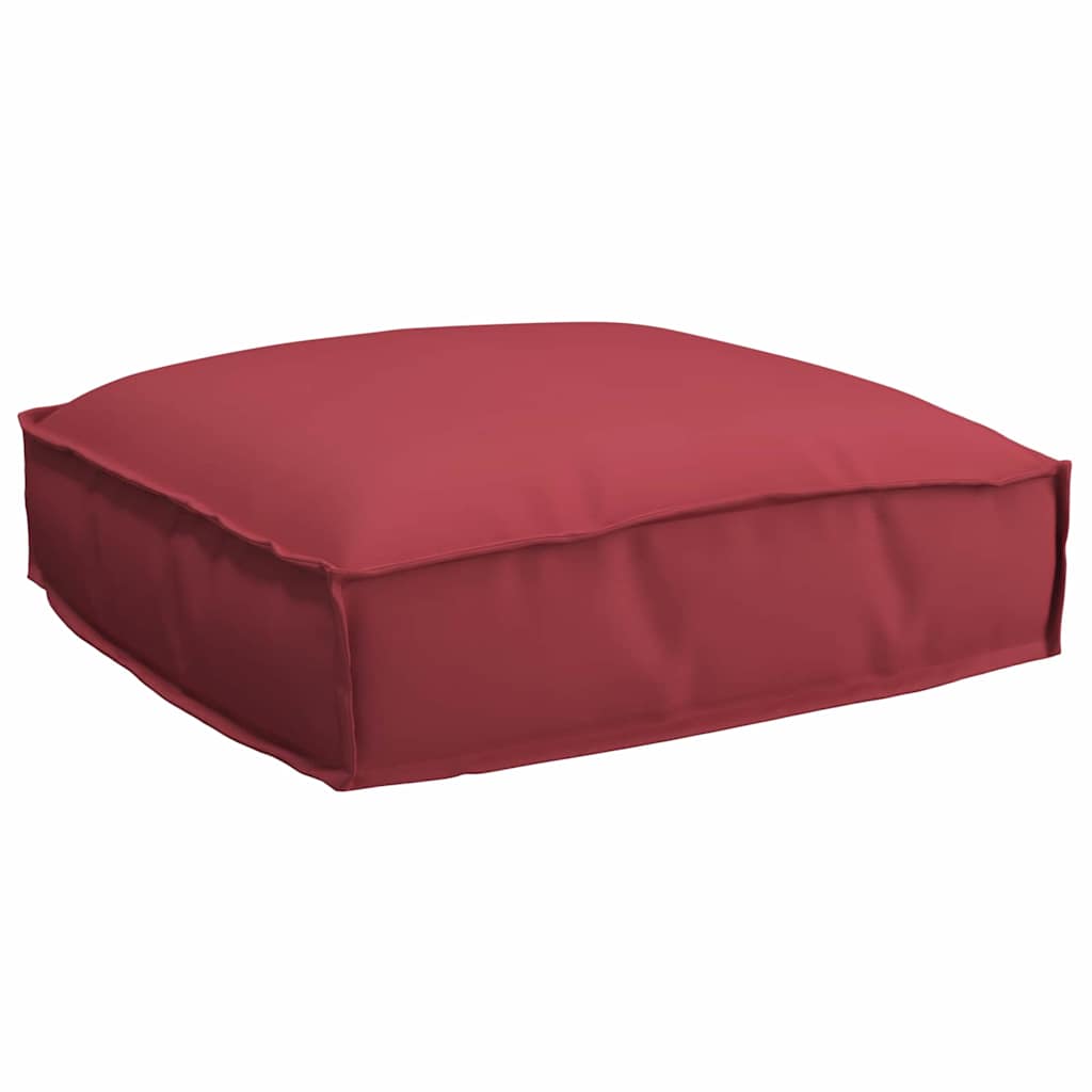 Pude Vinrød 50 x 50 x 12 cm Oxford stof