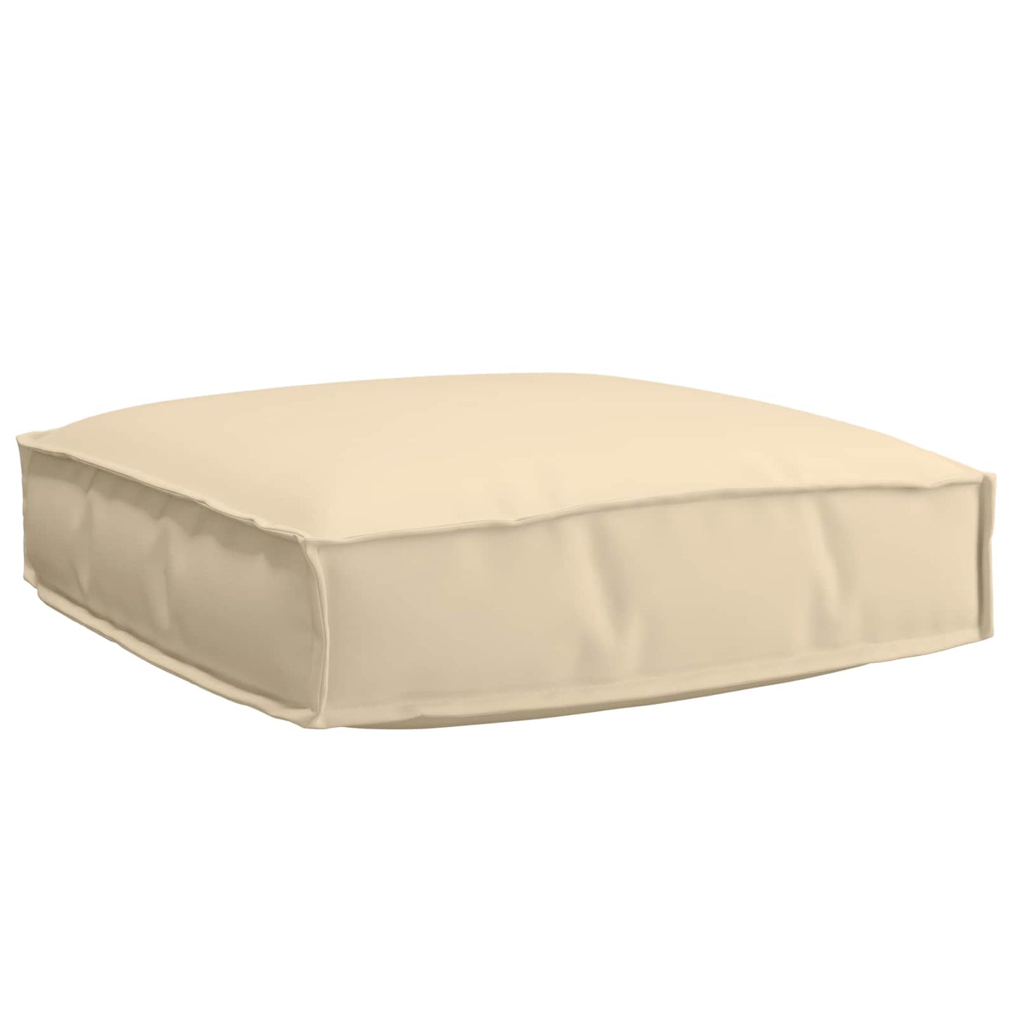 Pude Beige 60 x 60 x 12 cm Oxford stof