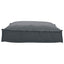 Pude Antracit 70 x 70 x 12 cm Oxford stof