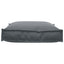 Pude Antracit 70 x 70 x 12 cm Oxford stof