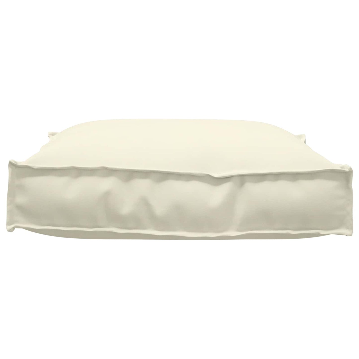 Pude Creme 70 x 70 x 12 cm Oxford stof