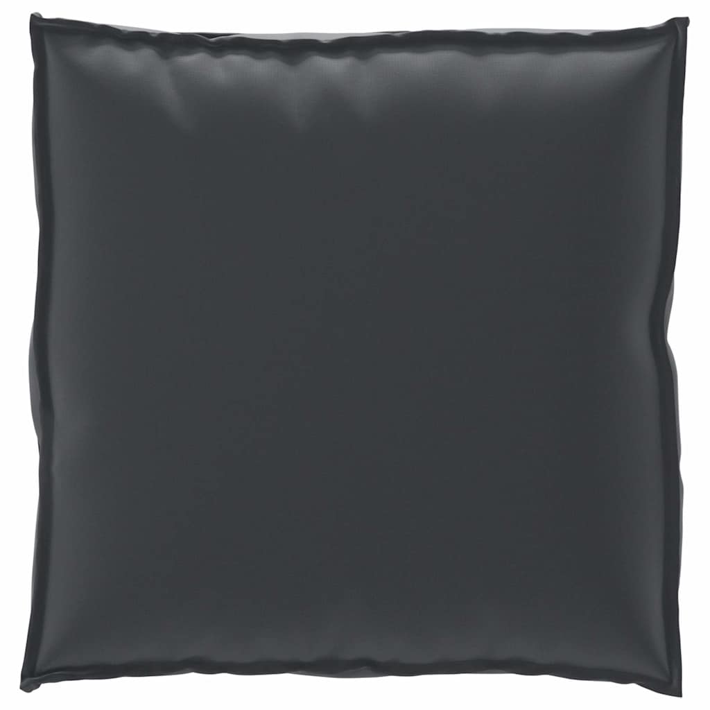 Pude Sort 70 x 70 x 12 cm Oxford stof