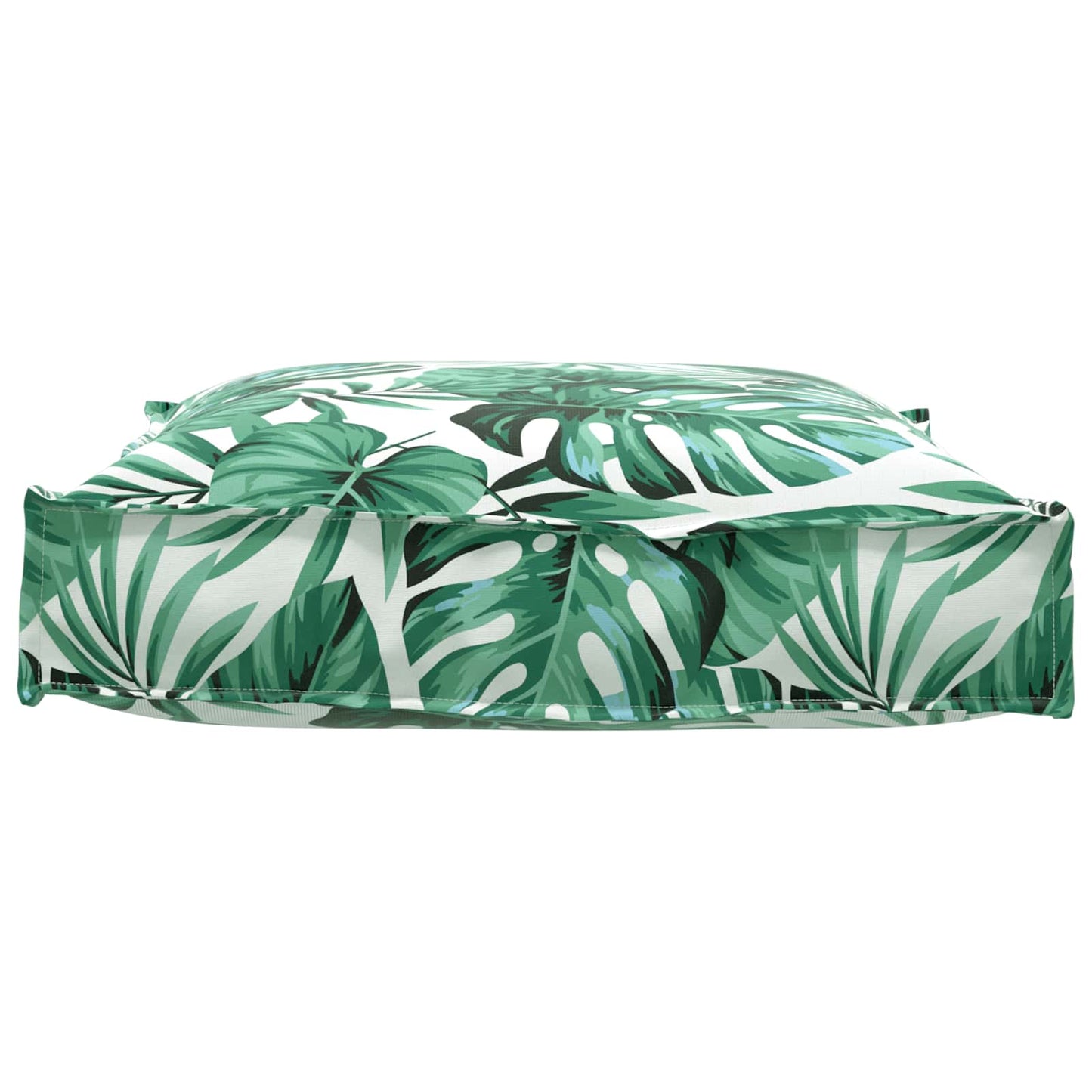 Pude Blad Bladmønster 70 x 70 x 12 cm Oxford stof