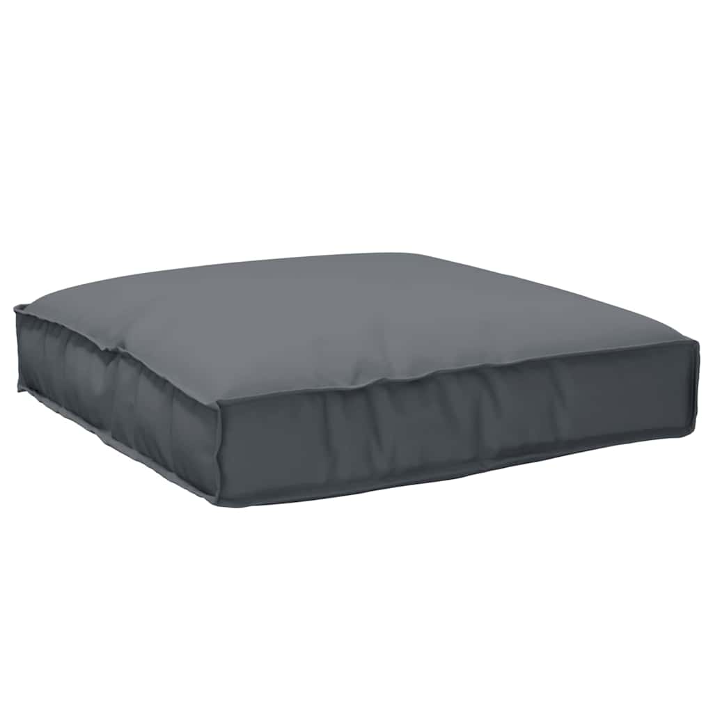 Pude Antracit 80 x 80 x 12 cm Oxford stof