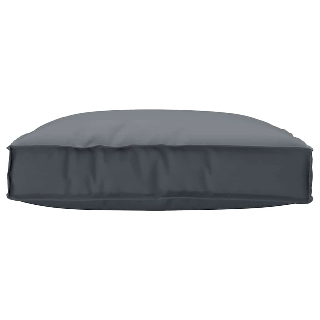 Pude Antracit 80 x 80 x 12 cm Oxford stof