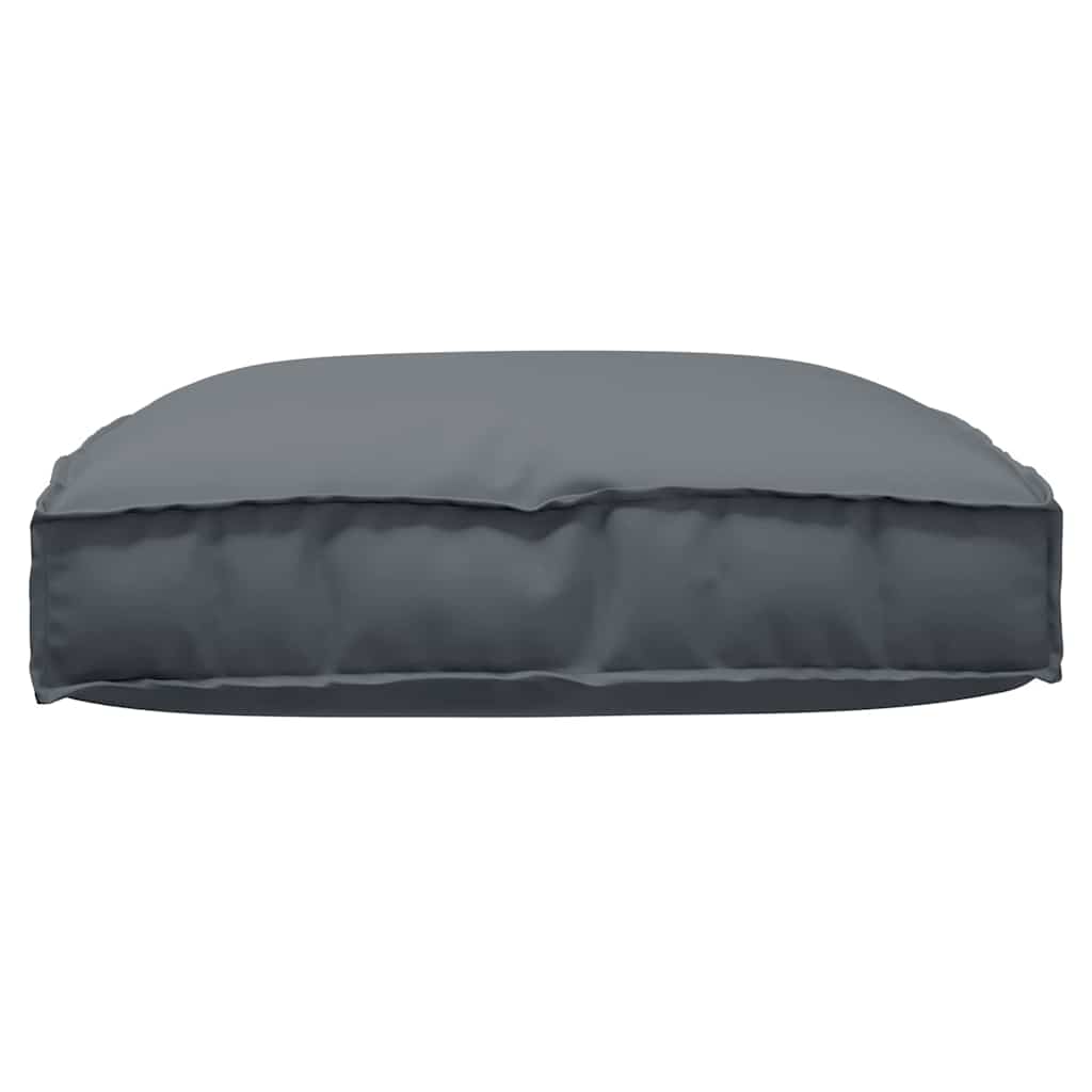 Pude Antracit 80 x 80 x 12 cm Oxford stof