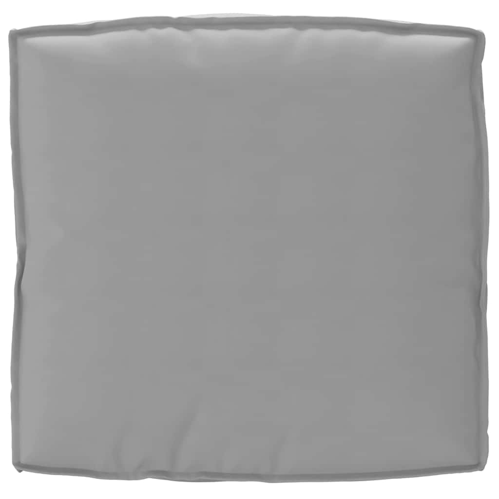 Pude Grå 80 x 80 x 12 cm Oxford stof