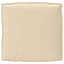 Pude Beige 80 x 80 x 12 cm Oxford stof