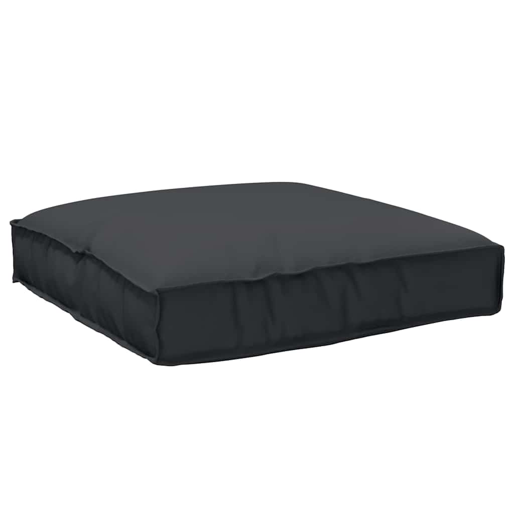 Pude Sort 80 x 80 x 12 cm Oxford stof