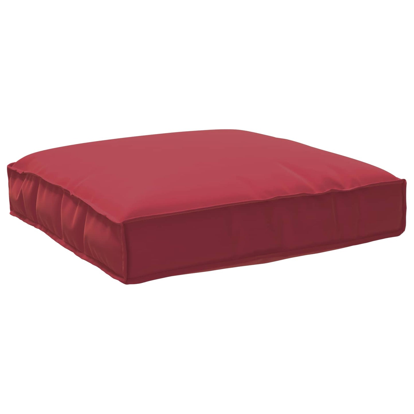 Pude Vinrød 80 x 80 x 12 cm Oxford stof