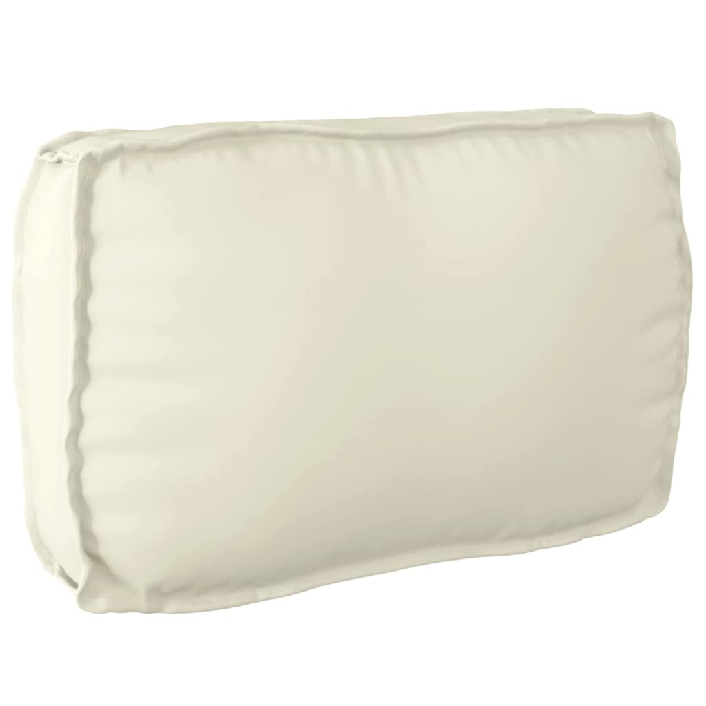 Pude Creme 70 x 40 x 12 cm Oxford stof