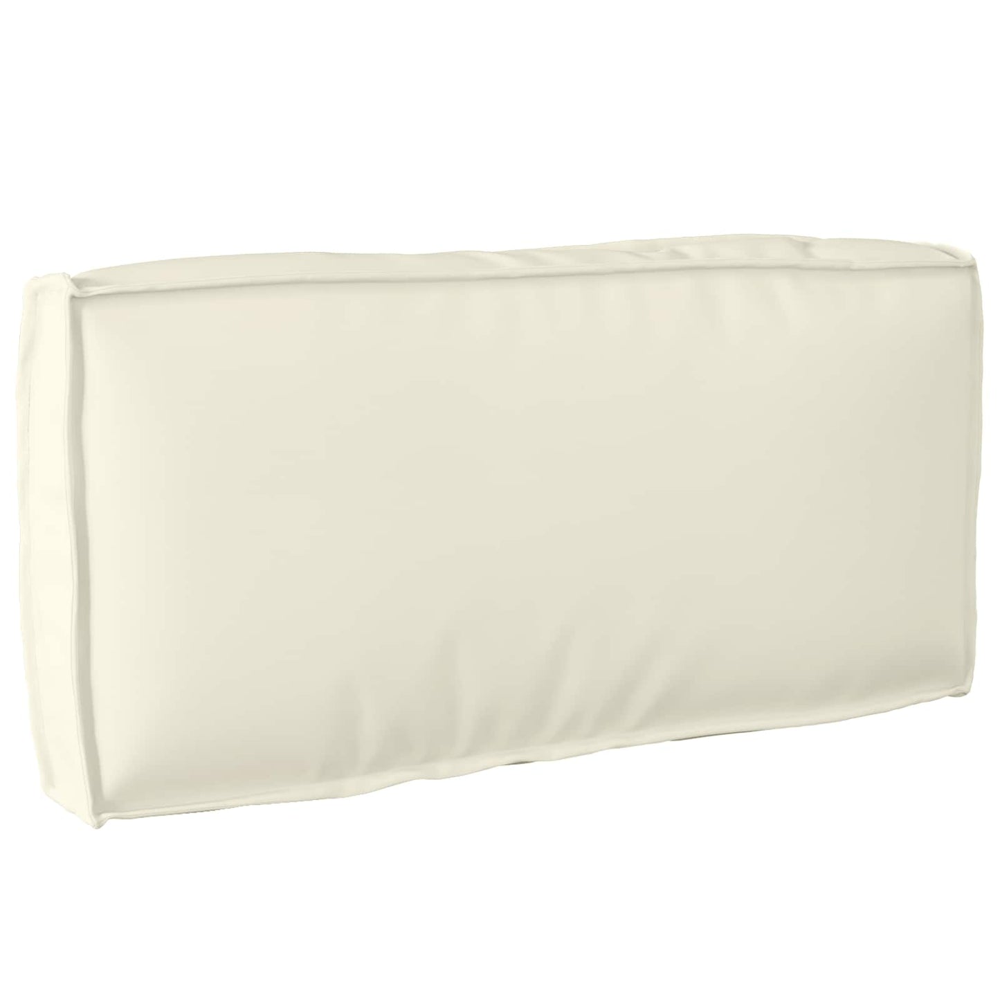 Pude Creme 80 x 40 x 12 cm Oxford stof