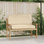 Pude Beige 120 x 50 x 12 cm Oxford stof