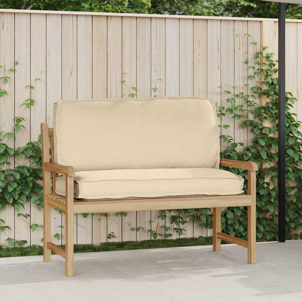 Pude Beige 120 x 50 x 12 cm Oxford stof