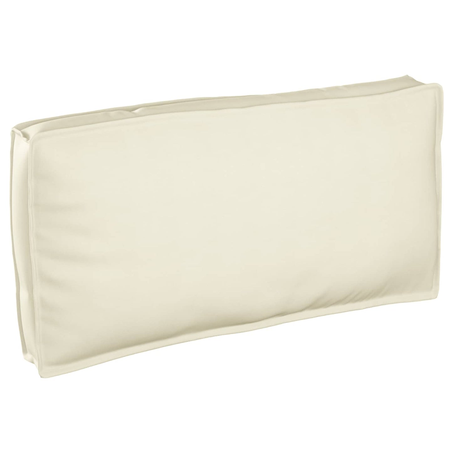 Pude Creme 120 x 60 x 12 cm Oxford stof