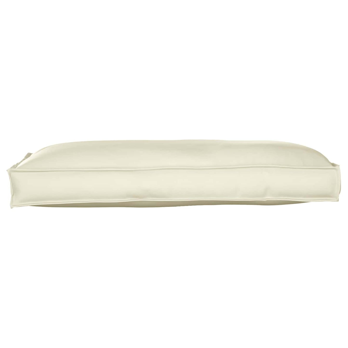 Pude Creme 120 x 60 x 12 cm Oxford stof