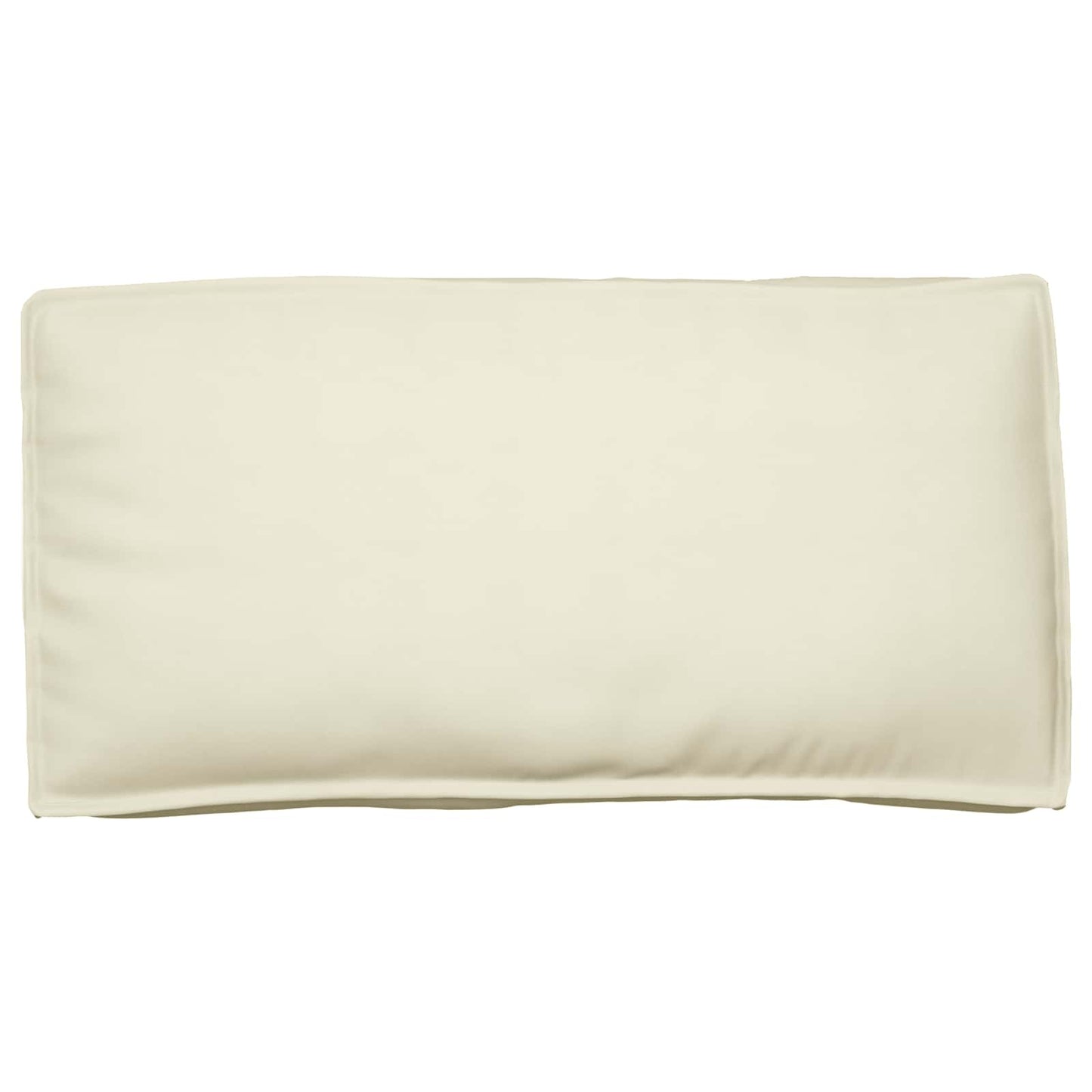 Pude Creme 120 x 60 x 12 cm Oxford stof