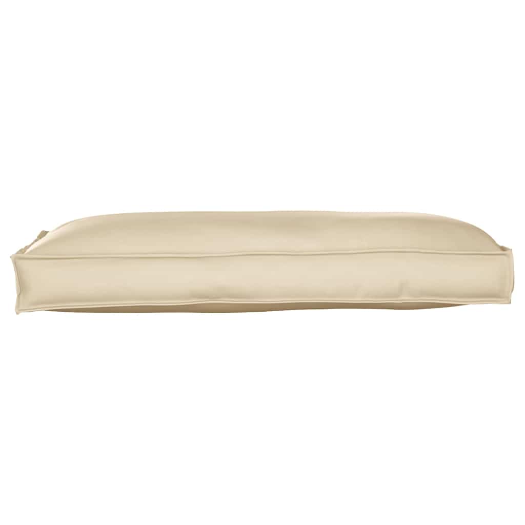 Pude Beige 120 x 60 x 12 cm Oxford stof