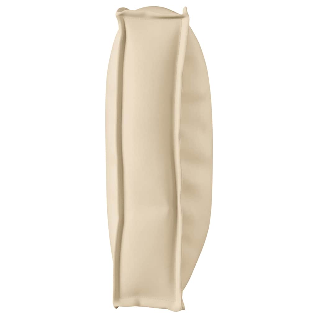 Pude Beige 120 x 60 x 12 cm Oxford stof