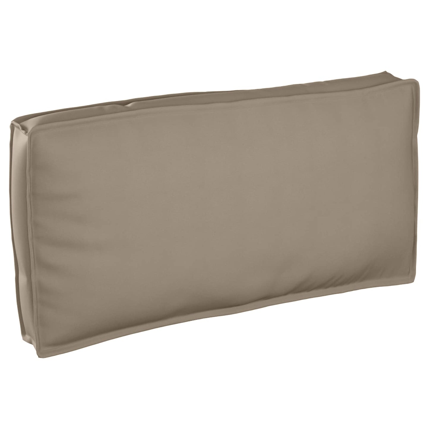 Pude Oxford stof Gråbrun 120 x 60 x 12 cm