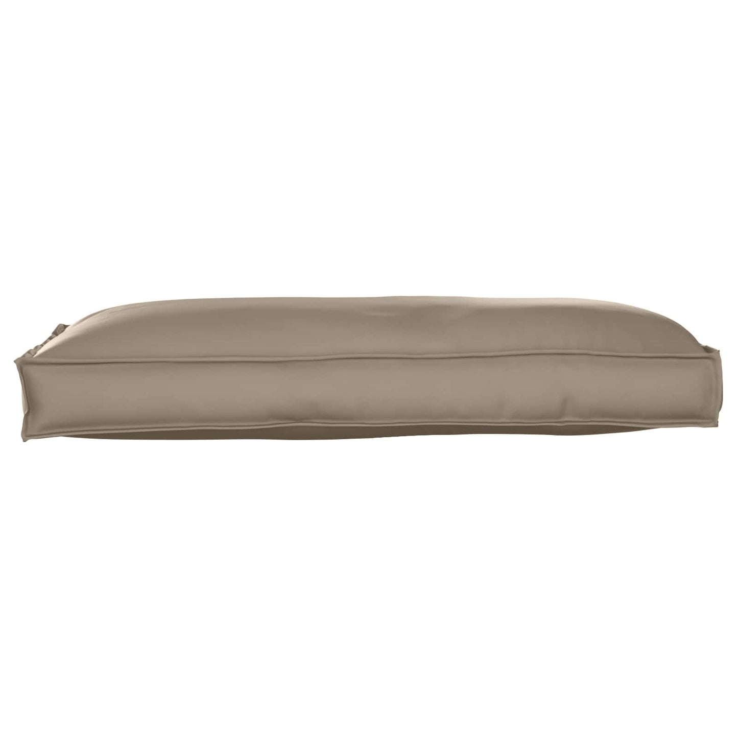 Pude Oxford stof Gråbrun 120 x 60 x 12 cm