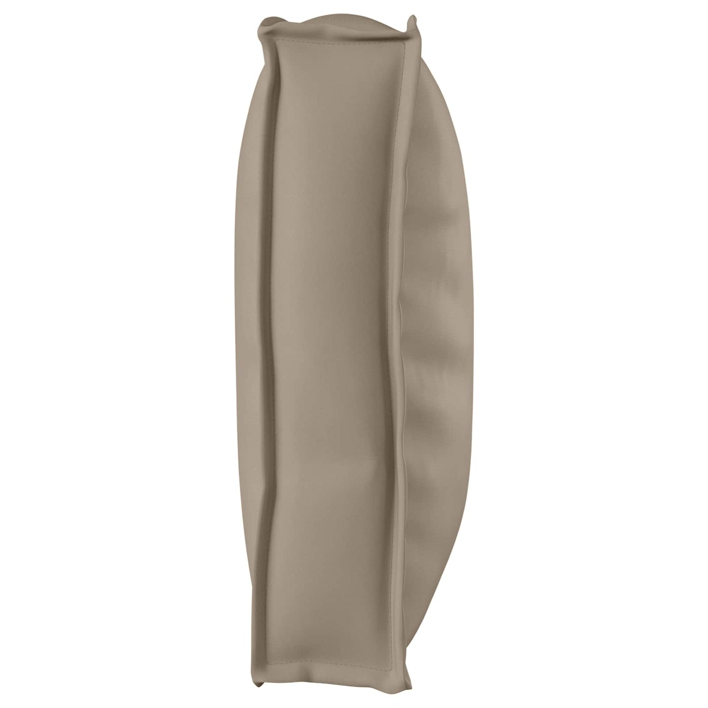 Pude Oxford stof Gråbrun 120 x 60 x 12 cm
