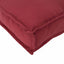 Pude Vinrød 120 x 60 x 12 cm Oxford stof
